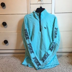 PINK VS Blue Quarter Zip